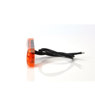 Begrenzungsleuchte - WAS - W97.1 Schwarz - 3.3" - 8.4cm - Amber - 12V-24V