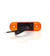 Markeringslicht - WAS - W97.1 Black - 3.3" - 8.4cm - Amber - 12V-24V