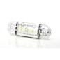 Markeringslicht - WAS - W97.1 - 3.3" - 8.4cm - Helder - Wit - 12V-24V