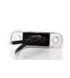 Marker Light - WAS - W97.1 Black - 3.3" - 8.4cm - Clear - White - 12V-24V