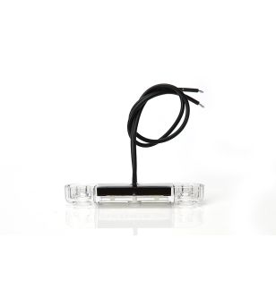 Markeringslicht - WAS - W97.1 Black - 3.3" - 8.4cm - Helder - Wit - 12V-24V