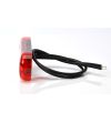 Marker Light - WAS - W97.1 Black - 3.3" - 8.4cm - Red - 12V-24V
