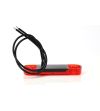 Marker Light - WAS - W97.1 Black - 3.3" - 8.4cm - Red - 12V-24V