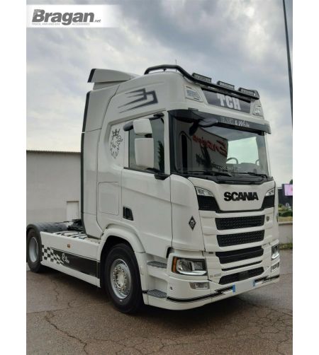 Dachbügel - Bragan - Wide- 6 lampenhalters - Schwarz - Scania - R/S - Highline - 2016+