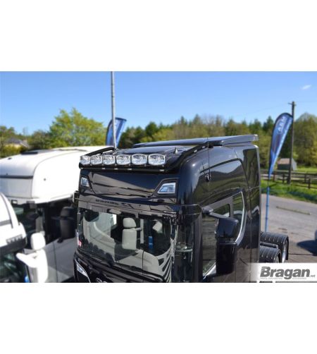 Dachbügel - Bragan - Wide  - 6 lampenhalters - Schwarz - LED - Scania - R/S - Highline - 2016+