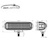 Work light - 247 Lighting - Trekker Rectangular - 6.1" - 15.5cm - Work / Scene