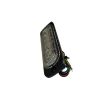 Blixtljus - 247 Lighting - 6-Led - 4.4" - 11.3cm - Klar - 19 blixtmönster - Bärnsten - 12V-30V -