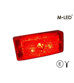 Marker Light - M-Led - Classic - 4.7" - 11.9cm - Red - 12V-30V
