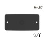 Marker Light - M-Led - Classic - 4.7" - 11.9cm - Red - 12V-30V