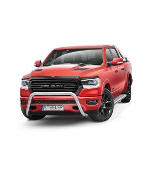 Bullenfänger - Steeler - A-bar - Hochglänzender Edelstahl - RAM - 1500 - 2019+