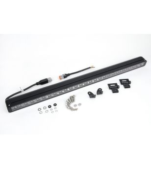 LED-ramp - Skyled - Slide 31 - 31" - 78.7cm - Smoke - Positionsljus Vit/Bärnsten - Driving 