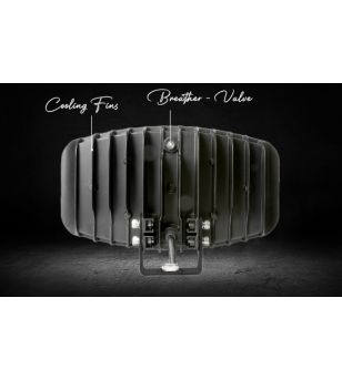Fernscheinwerfer - Lumidrive - Perceptor 10 - 9.6" - 24.5cm - Positionslicht Weiß/Amber - Driving 