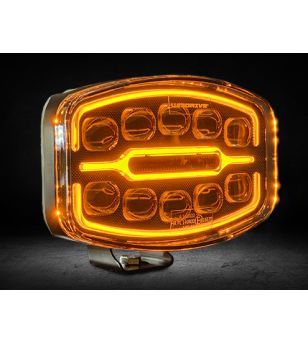 Driving light - Lumidrive - Perceptor 10 - 9.6" - 24.5cm - Position light White/Amber - Driving