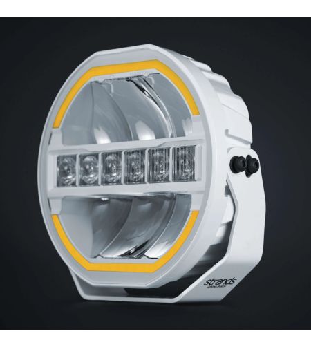 Driving light - Strands - Skylord 9 - 9" - 22.8cm - White - Position light White/Amber - Driving