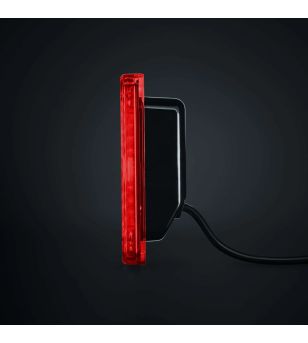 Tail light - Strands - IZE LED - Square - 4.3" - 11cm - Red - Tail - 24V