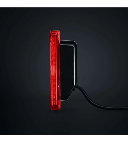 Achterlicht - Strands - IZE LED - Square - 4.3" - 11cm - Rood - Achter - 24V