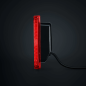 Bakljus - Strands - IZE LED - Square - 4.3" - 11cm - Röd - Bak - 24V Bakljus - Strands - IZE LED - Square - 4.3" - 11cm - Röd - Bak - 24V