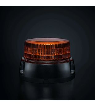 Varningsljus - Strands - Freedom Lighthouse - XL - 6.4" - 16.2cm - Bärnsten - 8 blixtmönster - Bärnsten - R65 - 12V-30V -