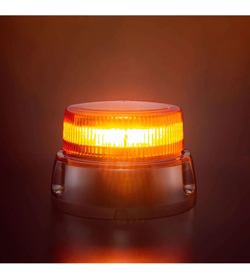 Beacon - Strands - Freedom Lighthouse - XL - 6.4" - 16.2cm - Amber - 8 flash patterns - Amber - R65 - 12V-30V Beacon - Strands - Freedom Lighthouse - XL - 6.4" - 16.2cm - Amber - 8 flash patterns - Amber - R65 - 12V-30V