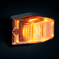 Dubbelbrander - Strands - IZE LED Silver Arrow - 4.9" - 12.5cm - LED - Helder - Wit/Amber - 21 flitspatronen - 12V-30V Dubbelbrander - Strands - IZE LED Silver Arrow - 4.9" - 12.5cm - LED - Helder - Wit/Amber - 21 flitspatronen - 12V-30V