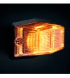 Dubbelbrander - Strands - IZE LED Silver Arrow - 4.9" - 12.5cm - LED - Helder - Wit/Amber - 21 flitspatronen - 12V-30V