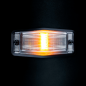 Double burner - Strands - IZE LED Silver Arrow - 4.9" - 12.5cm - LED - Clear - White/Amber - 21 flash patterns - 12V-30V Double burner - Strands - IZE LED Silver Arrow - 4.9" - 12.5cm - LED - Clear - White/Amber - 21 flash patterns - 12V-30V