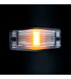 Dubbelbrander - Strands - IZE LED Silver Arrow - 4.9" - 12.5cm - LED - Helder - Wit/Amber - 21 flitspatronen - 12V-30V