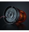Signalleuchte - Strands - Big Energy - 5.5" - 14cm - Amber - 3 Blitzmuster - Amber - R65 - 12V-24V
