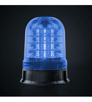 Signalleuchte - Strands - Big Energy - 5.5" - 14cm - Blau - 3 Blitzmuster - Amber - R65 - 12V-24V