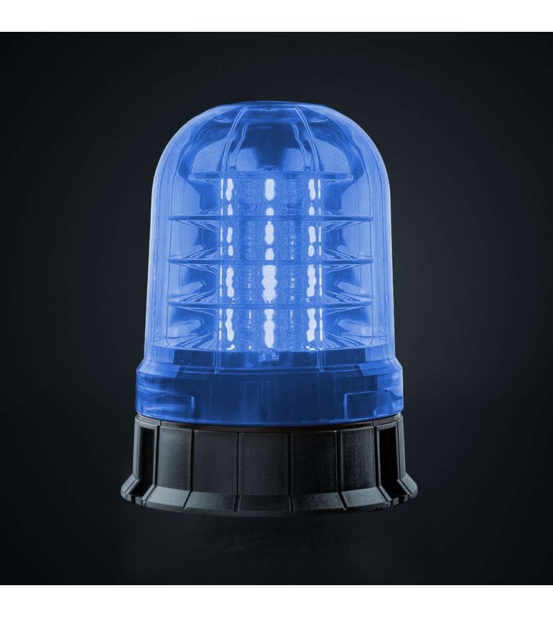 Zwaailamp - Strands - Big Energy - 5.5" - 14cm - Blauw - 3 flitspatronen - Blauw - R65 - 12V-24V