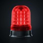 Varningsljus - Strands - Big Energy - 5.5" - 14cm - Röd - 3 blixtmönster - Röd - R65 - 12V-24V - 