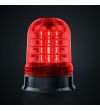 Varningsljus - Strands - Big Energy - 5.5" - 14cm - Röd - 3 blixtmönster - Bärnsten - R65 - 12V-24V - 