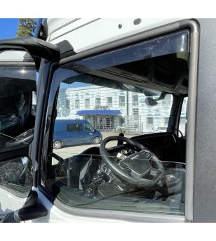 Wind deflectors - Smoke - Set - Iveco - S-Way - 2019+