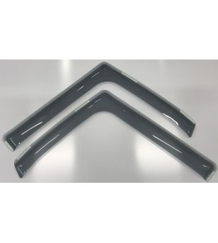Wind deflectors - Smoke - Set - Iveco - S-Way - 2019+