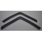 Wind deflectors - Smoke - Set - Renault - Midlum/Premium
