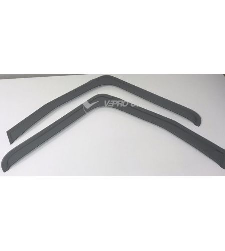 Wind deflectors - Smoke - Set - Renault - T - 2014+