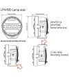 Verstraler - PIAA - LP 550 - 5.2" - 13.1cm - Driving - Set