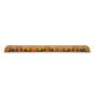 Varningsljusramp - Ecco - 60 Evolution - 70.9" - 180cm - Bärnsten - Old School - Rotor - Bärnsten - 12V -