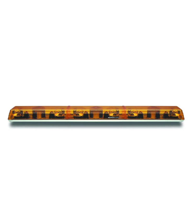 Warning Lightbar - Ecco - 60 Evolution - 59.1" - 150cm - Amber - Old School - Rotor - Amber - 12V Warning Lightbar - Ecco - 60 Evolution - 59.1" - 150cm - Amber - Old School - Rotor - Amber - 12V