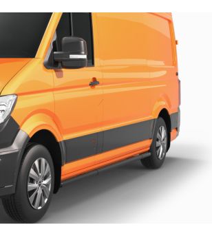 Sidebars - Metec - Brace-it - Zwart - Set - Volkswagen - Crafter - L3 - 2017+