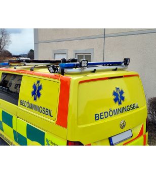 Takbåge - QPAX - T-rack Bakre - Volkswagen - Transporter - T6 - H1 - 2015-2023