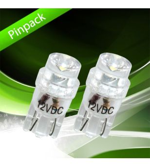 LED-lampa - Ledson - 1-Led - T10 / W5W - Vit - 24V