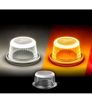 Begrenzungsleuchte - Ledson - Halo - Für Breite Stange - 2.8" - 7.2cm - LED - Klar - Weiß - 12V-48V -