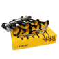 Luchthoorn - Basuri - Baby Shark 5.0 - 6 hoorns - 24 melodieën - Zwart 