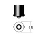 LED-lampa - Ledson - 8-Led - BA15S / R5W - Röd - 24V - Set