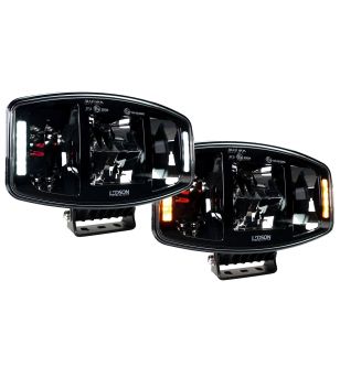 Extraljus - Ledson - Orion 10+ - Gen2 - 9.7" - 24.7cm - Positionsljus Vit/Bärnsten - Driving 