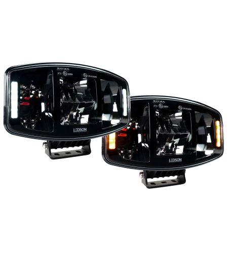 Extraljus - Ledson - Orion 10+ - Gen2 - 9.7" - 24.7cm - Positionsljus Vit/Bärnsten - Driving 