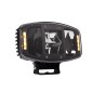 Extraljus - Ledson - Orion 10+ - Gen2 - 9.7" - 24.7cm - Positionsljus Vit/Bärnsten - 5 blixtmönster - Driving - Extraljus - Ledson - Orion 10+ - Gen2 - 9.7" - 24.7cm - Positionsljus Vit/Bärnsten - 5 blixtmönster - Driving -