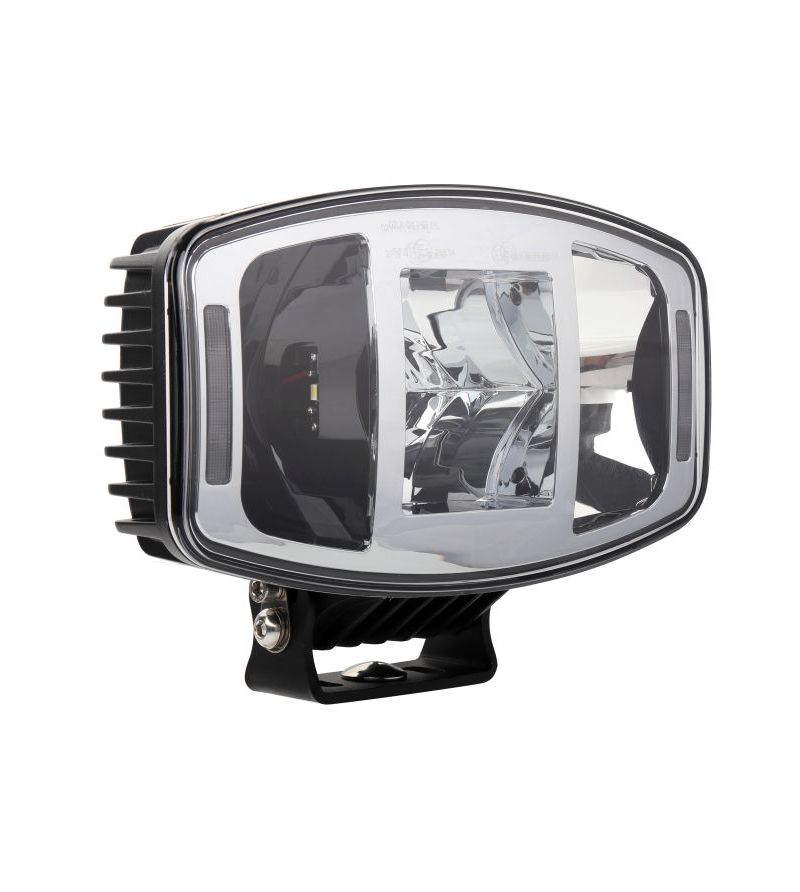 Extraljus - Ledson - Orion 10+ - 9.7" - 24.7cm - Krom - Positionsljus Vit/Bärnsten - Driving Extraljus - Ledson - Orion 10+ - 9.7" - 24.7cm - Krom - Positionsljus Vit/Bärnsten - Driving