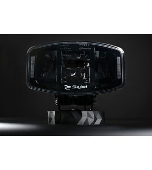 Driving light - Skyled - Jumbo Amber - 9.7" - 24.7cm - Smoke - Position light White/Amber - Driving